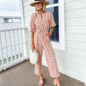 Universal Thread Puff Sleeve Jumpsuit